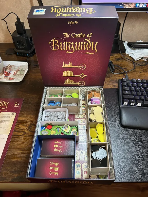 Castles of Burgundy Insert 2